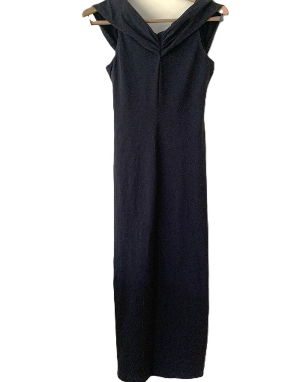 Boutique Europa Black Maxi Dress | Sleeveless Crisscross Bodice | Size 4 - Picture 2 of 10